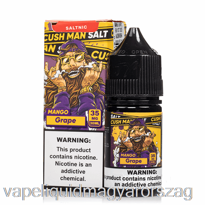 Cush Man - Mangó Szőlő - Csúnya Só - 30 Ml 35 Mg Vape Folyadék